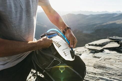 CamelBak Octane 25 Limited Edition Hydration Pack with 2L Fusion Hydration Bladder - Heather Grey/Racing Red in Kuwait