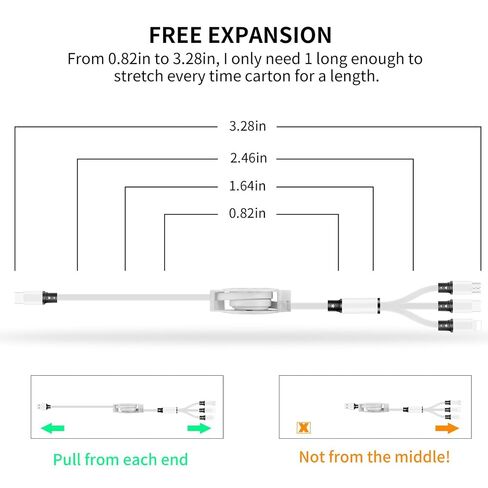 Multi Charging Cable,USB C to 3 in 1 Retractable Lightning/Type-C/Micro Port Fast Charger Cord for iPhone 17 16 15 14 13 12 Pro Max,Galaxy S23/S22/S20,Cell Phones Tablets Universal Use (2Pack-3.3ft) in Saudi Arabia