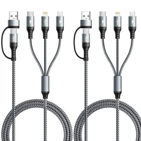 5 in 1 Multi Charging Cable, USB A/C Universal Charger Cable in Saudi Arabia