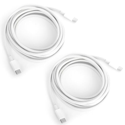 USB C to USBC Cable 10/10ft, Long 10 feet and 10 Foot iPhone Charger Cable Fast Charging Power Cord for Apple iPhone air 17 16 15 Pro max/Plus/for iPad Pro/Min, Type C to USB-C Charger in Saudi Arabia