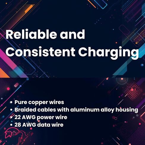 USB C to USB C 6FT, 60W Fast Charging Braided Cable [1 Pack] in Saudi Arabia