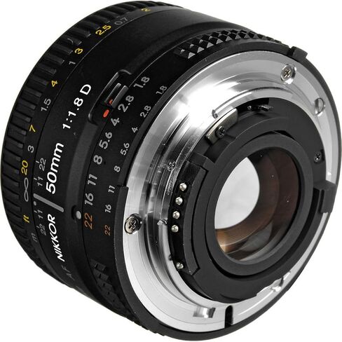 Nikon AF FX NIKKOR 50mm f/1.8D Lens for Nikon DSLR Cameras in Saudi Arabia