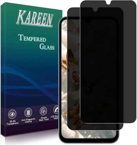 KAREEN 2 Pack Privacy Screen Protector for Samsung Galaxy A15 5G / 4G in Kuwait