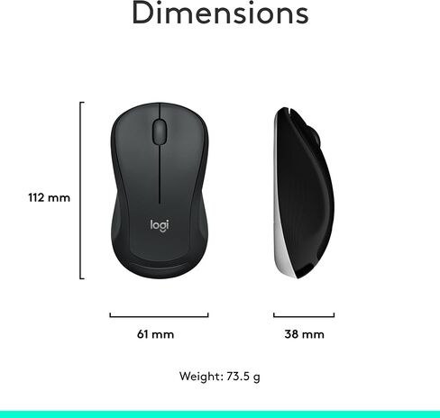 Logitech MK540 Advanced Wireless Keyboard and Mouse Combo for Windows, 2.4 GHz Unifying USB-Receiver, Multimedia Hotkeys, 3-Year Battery Life, for PC, Laptop, Pack of 4 in Kuwait
