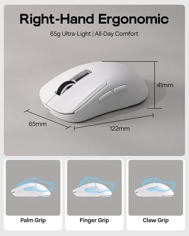 EPOMAKER Aula S102 PRO Membrane Gaming Keyboard w/TFT Screen & Volume Knob+NEX Lite Wireless Gaming Mouse w/Screens & RGB Charging Dock in Kuwait