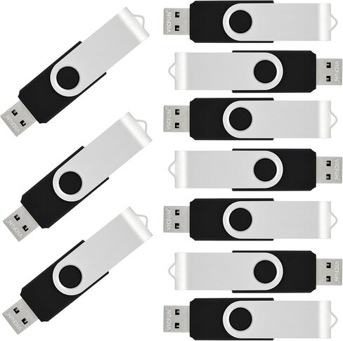 50pcs 8GB Flash Drives 8GB USB Pen Drive USB 2.0-Black in Saudi Arabia