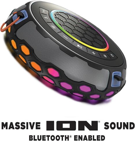 ION HydroGroove - Outdoor Portable Bluetooth Party Speaker with Lights in Saudi Arabia