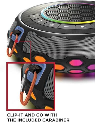 ION HydroGroove - Outdoor Portable Bluetooth Party Speaker with Lights in Saudi Arabia
