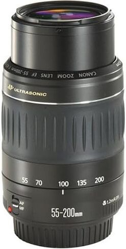 Canon EF 55-200mm f/4.5-5.6 II USM Telephoto Lens for Canon EOS SLR Cameras in Kuwait