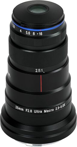 Laowa 25mm f/2.8 2.5-5X Ultra Macro Lens for Canon RF Travel Kit in Kuwait