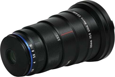 Laowa 25mm f/2.8 2.5-5X Ultra Macro Lens for Canon RF Travel Kit in Kuwait