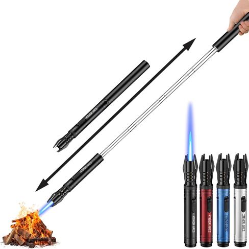 Extra Long Torch Lighter, Extendable 3 Ft Butane Flame for Fire Pits, BBQ in Kuwait