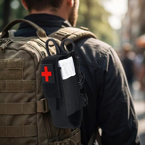 Molle Tourniquet Holder, Tactical TQ Trauma Tourniquets Scissors, Tactical TQ Pouch for Emergency Response in Kuwait