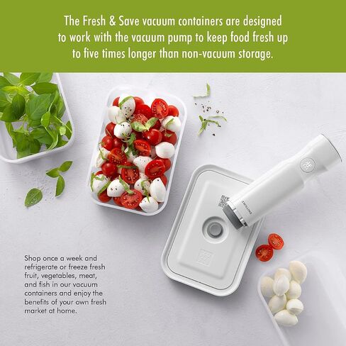 For food to stay fresh up to 5X longer, pump required (not included). in Kuwait