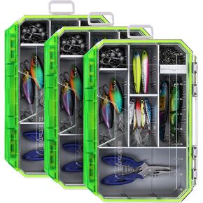 Ghosthorn Waterproof Fishing Tackle Box Trays Organizer Lure Storage 3600*1 in Saudi Arabia