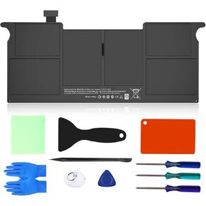 A1406 A1370 A1465 Battery Compatible for MacBook Air 11" A1406 A1495 (Mid 2011 2012 2013 Early 2014 2015) MJVM2LL/A MD711 MD223 MC968 020-7376-A 020-7377-A in Kuwait