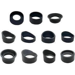 Binocular Eye Cups Replacement Soft Rubber Eyepiece Eye Shield 4 Pack 28-37mm for Binoculars Microscopes in Kuwait