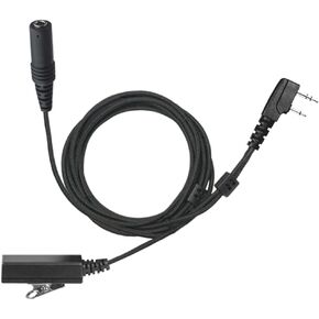 SHEEPDOG MICROPHONES 2-Wire Police Surveillance PTT Microphone, Compatible with Kenwood 2-Pin Radios (3.5F+2W-K) in Kuwait