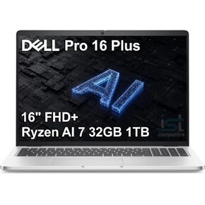Dell Pro 16 Plus PB16255, 16", AMD Ryzen AI 7 PRO 350, 32GB DDR5, 1TB SSD in Kuwait