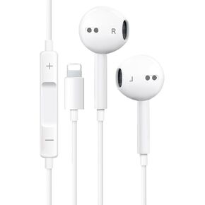 IPhone Wired Earbuds with Microphone and Volume Control, in-Ear Headphones in Saudi Arabia