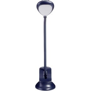 USB Rechargeable LED Table Lamp 2 Modes (Warm White LEDs) Clip Reading Light for Beds for Reading Books (Color : White) (Black) in Saudi Arabia
