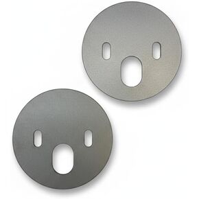 GSI Offset Slotted Air Bag Mounting Plates with Rotational Adjustment (Pair) in Saudi Arabia
