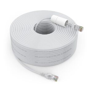 ANNKE 100 FT Cat5e Internet High-Speed PoE Network Cable, RJ45 LAN, Gray in Kuwait