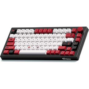 Akko 5075B Plus World Tour Mechanical Keyboard 75% Percent RGB Hot-swappable Keyboard with Knob, Vietnam Theme with PBT Double Shot Cherry Profile Keycaps Piano Switch in Kuwait