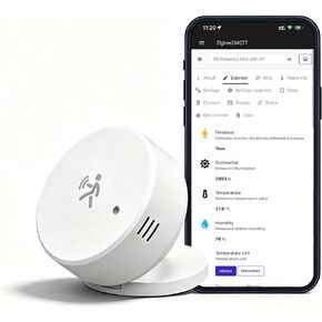Zigbee Presence Sensor, Built-in Temperature, Humidity and Light Sensor in Kuwait