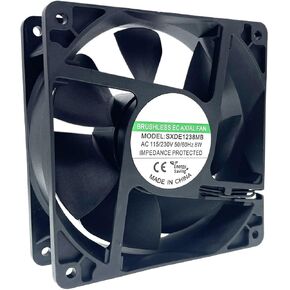 Fan 120mm 12cm 220V 110V 230V 115V AC SXDE12038MB 12038 8W 3000RPM 126CFM in Kuwait