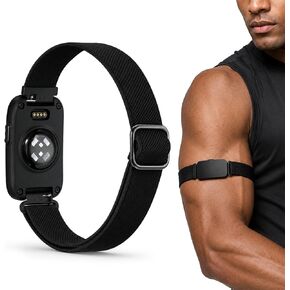 Nylon Bicep Band Compatible with Garmin CIRQA, Adjustable Upper Arm Strap in Saudi Arabia