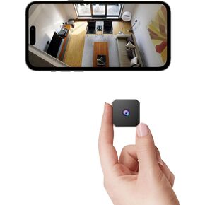 Mini Spy Camera Wireless 2026 Hidden Camera Small Home Security WiFi 1080P HD Micro Nanny Cam with Motion Detection Cloud & SD Storage Night Vision Tiny Cameras for Baby Office Indoor Outdoor in Kuwait