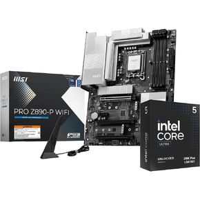 Micro Center Bundle Intel Core Ultra5 250K Plus CPU msi Motherboard Combo in Kuwait