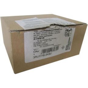 SMOCONE Expedited 3RU1116-0KB0 New and Sealed in Box 3RU11160KB0 1 Year Warranty and Fast in Kuwait
