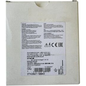 SMOCONE Expedited 3TK2827-1BB40 New and Sealed in Box 3TK28271BB40 1 Year Warranty and Fast in Kuwait