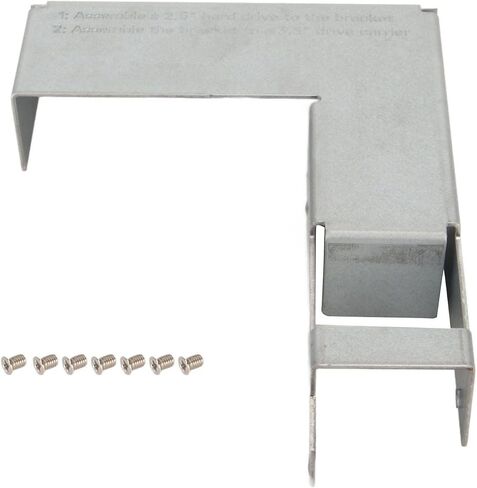 SUNGOOYUE 2.5in to 3.5in SAS Hard Drive Tray for Servers, with SSD Adapter and Mounting Screws, for R740 XD R540 R440 R710 R730 R630 R610 in Kuwait