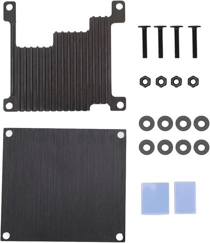 Aluminum Alloy Passive Cooling Development Board Protective Case for Orange Pi 3 WiFi/BT Signal Stable Connection Suitable for Tech Enthusiasts in Kuwait
