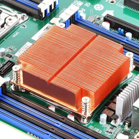 SilverStone Technology 1U Passive Cooling 26mm Tall Copper Server CPU Cooler LGA 2011/2066 SST-XE01-2011 Cooling SST-XE01-2011 in Kuwait