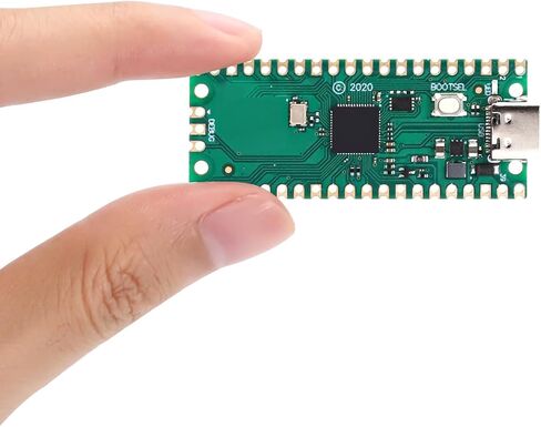 3-Pack RP2040 Microcontroller Board, Dual-Core ARM Cortex-M0+ up to 133MHz, 2MB Flash, 30 GPIO Pins, Compatible with Raspberry Pi Pico, Supports MicroPython & C/C++ (USB-C Port) in Kuwait