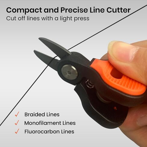 Pristis Fishing Line Cutter with Zinger Retractor, for Saltwater Freshwater in Kuwait