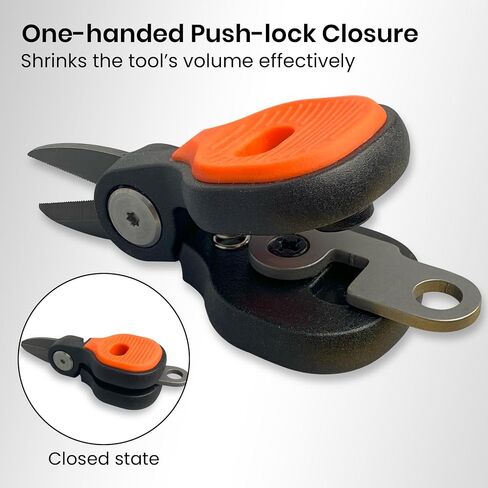 Pristis Fishing Line Cutter with Zinger Retractor, for Saltwater Freshwater in Kuwait