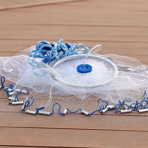 Fishing Net Cast Net with Aluminum Ring Saltwater Fish Trap in Saudi Arabia