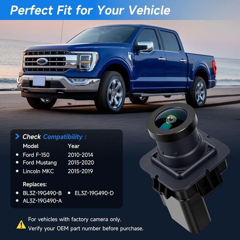 Backup Camera Compatible with Ford F150 2010-2014,Rear View Backup Camera in Kuwait