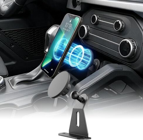 powoq 2/4 Door Magnetic Phone Mount Compatible with 2021-2026 Ford Bronco in Kuwait