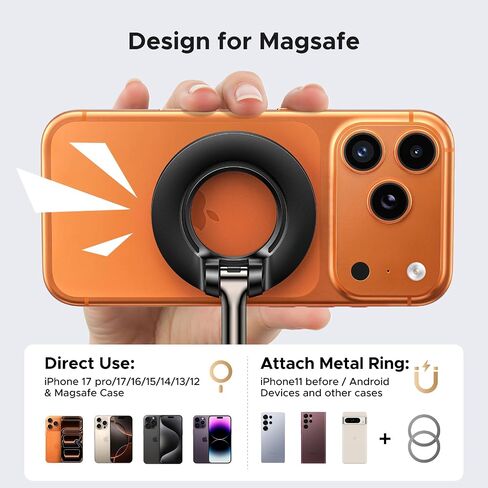 UGREEN Magnetic Phone Holder for Gym, Dual-Sided Magnets Mount in Kuwait
