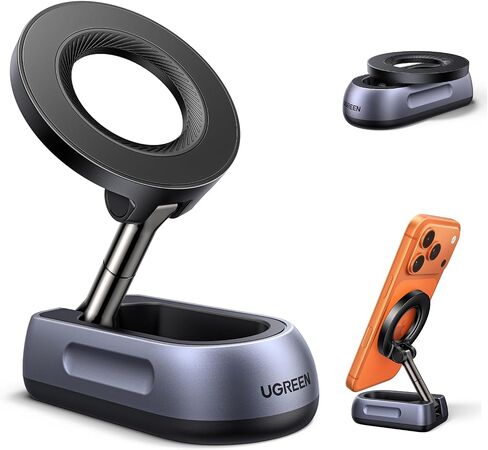 UGREEN Magnetic Phone Holder for Gym, Dual-Sided Magnets Mount in Kuwait