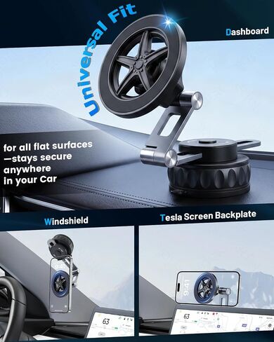 frani Magnetic Vacuum Car Phone Holder in Kuwait