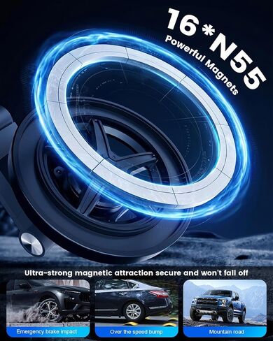 frani Magnetic Vacuum Car Phone Holder in Kuwait