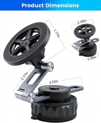 frani Magnetic Vacuum Car Phone Holder in Kuwait