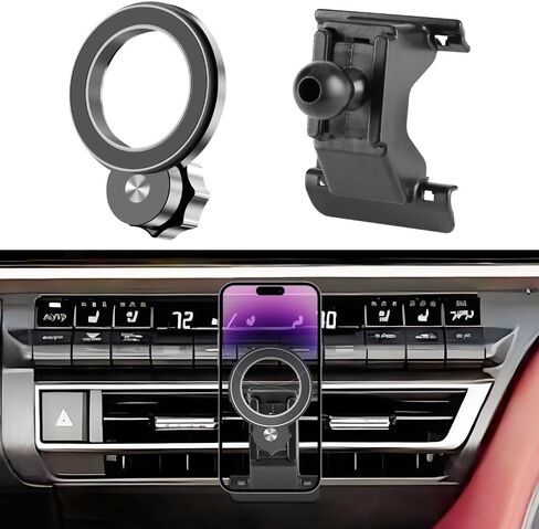 Car Magnetic Phone Mount for Toyota Camry 2025 2026 Auto Interior Accessories Best Cellphone Holder Mobile Cradle Cell Phones Navigation Charging Screen Magnet Stand Accessory in Kuwait